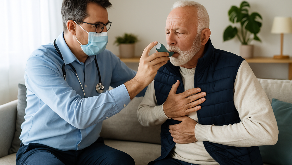 مراقبت از بیماران تنفسی COPD، آسم